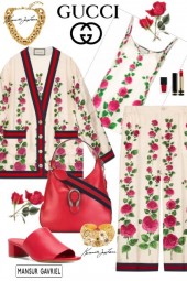 Rose garden from Gucci (SS2018)-