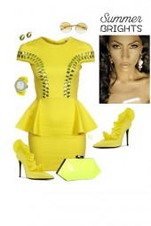 Haljina Yellow Dress