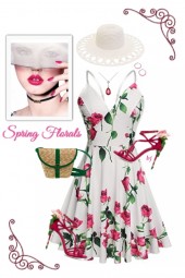 Spring Floral--Dress