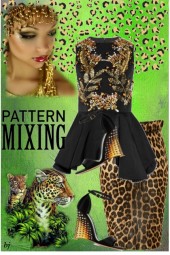 Pattern Mixing with Animal Print