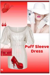 Puff Sleeve Dress