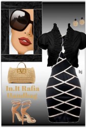 In.It Rafia Handbag