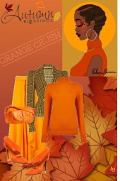Autumn Blessings-Orange Crush