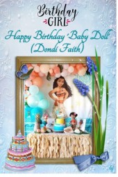 Happy Birthday Dondi Faith