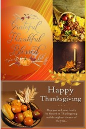 Have a Wonderful, Blessed Thanksgiving!!