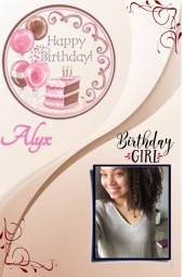 Happy Birthday Alyx!