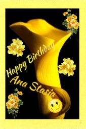 Happy Birthday Ana Stasia!