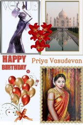 Happy Birthday Priya Vasudevan