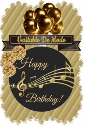 Happy Birthday Veritable De Mode!!
