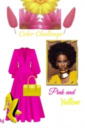 Pink and Yellow Color Challenge