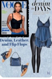 Denim, Leather, and Flip Flops
