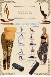 Ten Yoga Poses