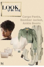 Cargo Pants, Bomber Jacket, Ankle Boots