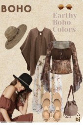 Earthy Boho Colors