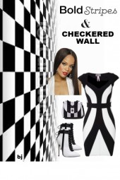 Bold Stripes, Checkered Wall