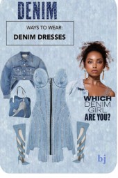 Ways to Wear Denim Dresses