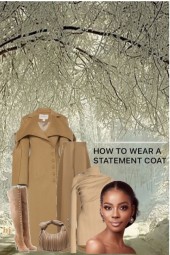 How to Wear a Statement Coat