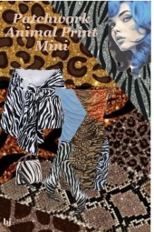 Patchwork Animal Print Mini