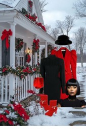 Black and Red Holiday Fashion2