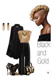 Black and Gold...