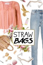 straw bags