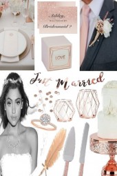 Rose Gold Wedding!