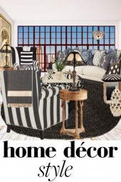 Black &amp; Cream Living Room!