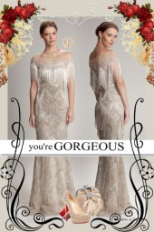 Beaded Evening Gown!