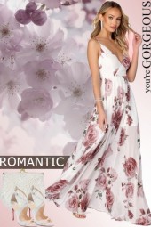 Zara Rose Chiffon Dress!