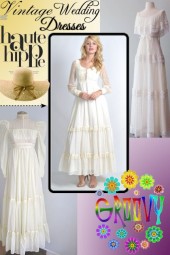 Vintage Hippy Wedding Dresses!