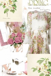 Spring Floral Dress ~ So Cute &amp; Pretty