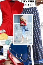 Red and Blue Style