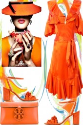 Lady in Orange