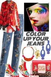 COLOR UP YOUR JEANS