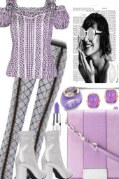 PATTERN MIX WITH LAVENDER