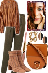 KHAKI &amp; COGNAC