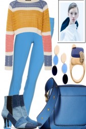 EASY, COMFY, BLUE