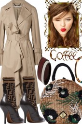 THE PERFECT TRENCH AND COFFEE