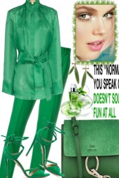 HER FAVORIT COLOR, GREEN