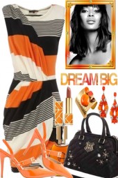 Offwhite, Black and Orange