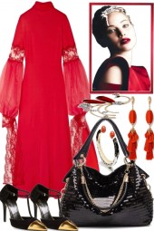 ELEGANT IN RED -