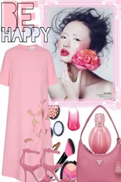 BE HAPPY IN  PINK