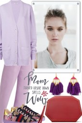 COMFY IN LAVENDER...