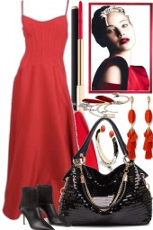 LADY .-IN RED