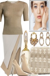 &lt;ELEGANT BEIGE