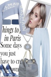 SOFT BLUE IN PARIS