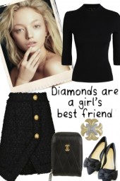 DIAMONDS ARE GIRLS BEST FRIEND.