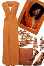 ELEGANT WITH ORANGE´