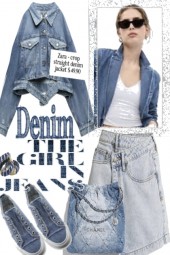 DENIM THE GIRL IN JEANS:1