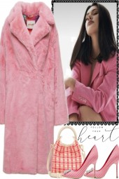 //77 pink coat
